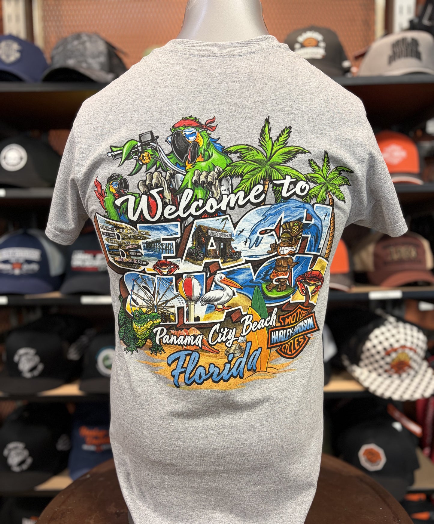 Beach Shack Limited 10 Year Anniversary Edition Sport Grey Short Sleeve