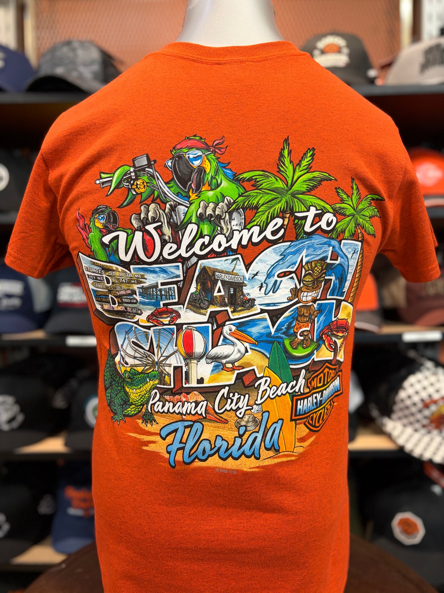 Beach Shack Limited 10 Year Anniversary Edition Short Sleeve in Antique Orange