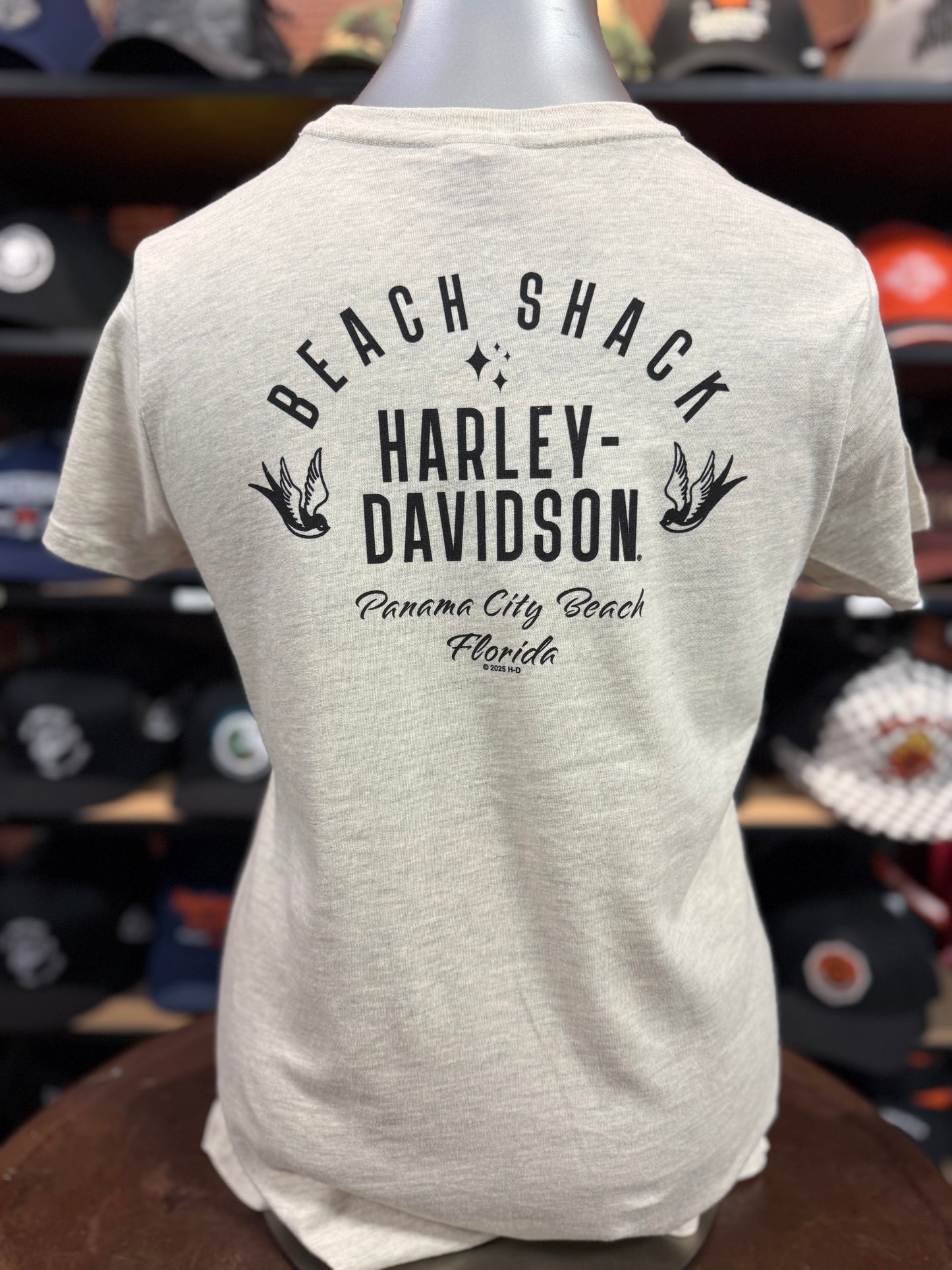 Beach Shack Women's Born Wild and Free Short Sleeve