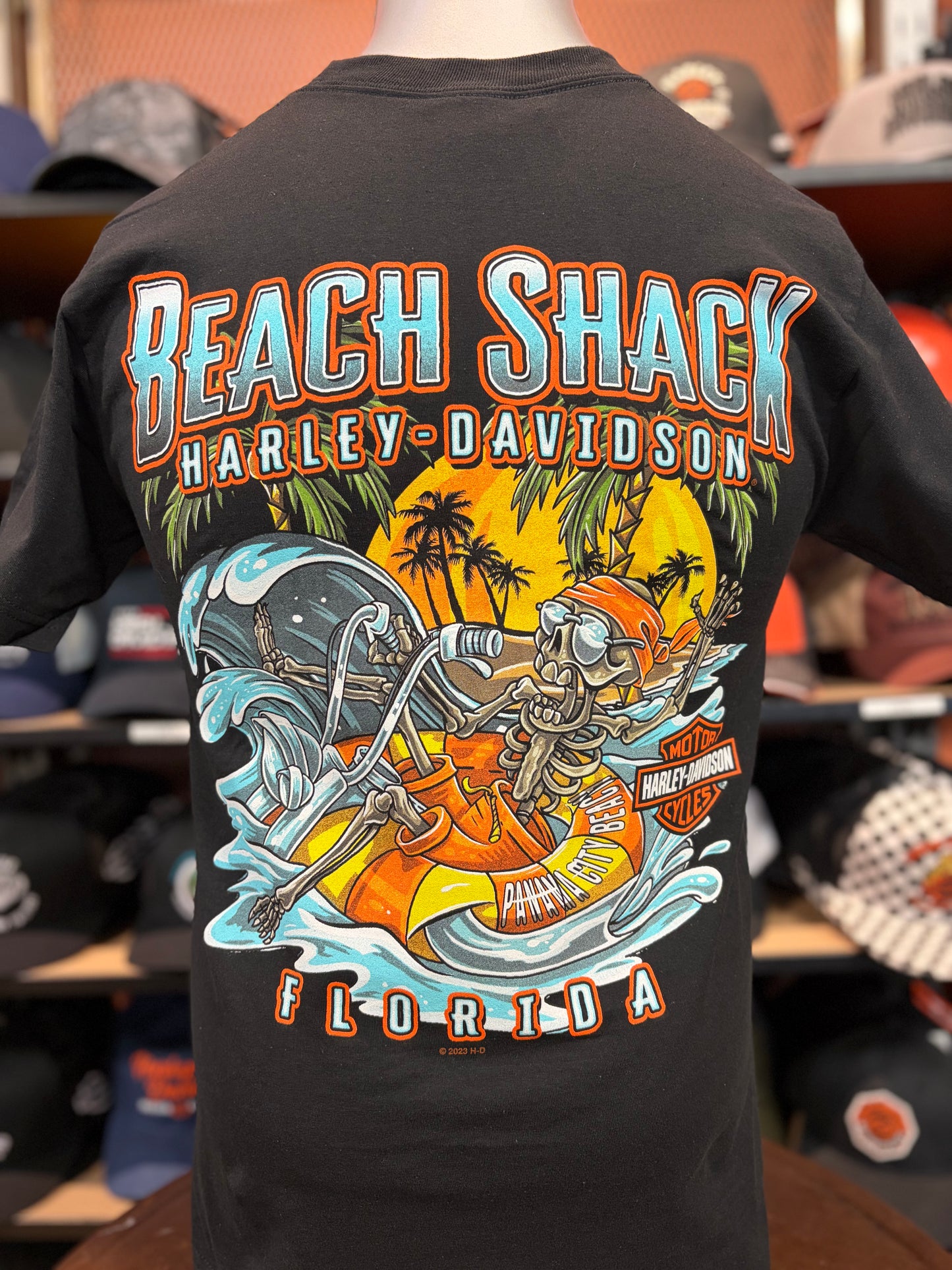 Beach Shack H-D In the Wind Men's Short Sleeve