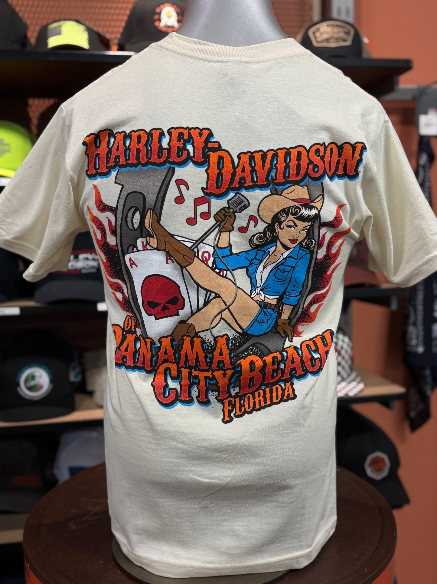 Dealer Jam Tee in Antique White