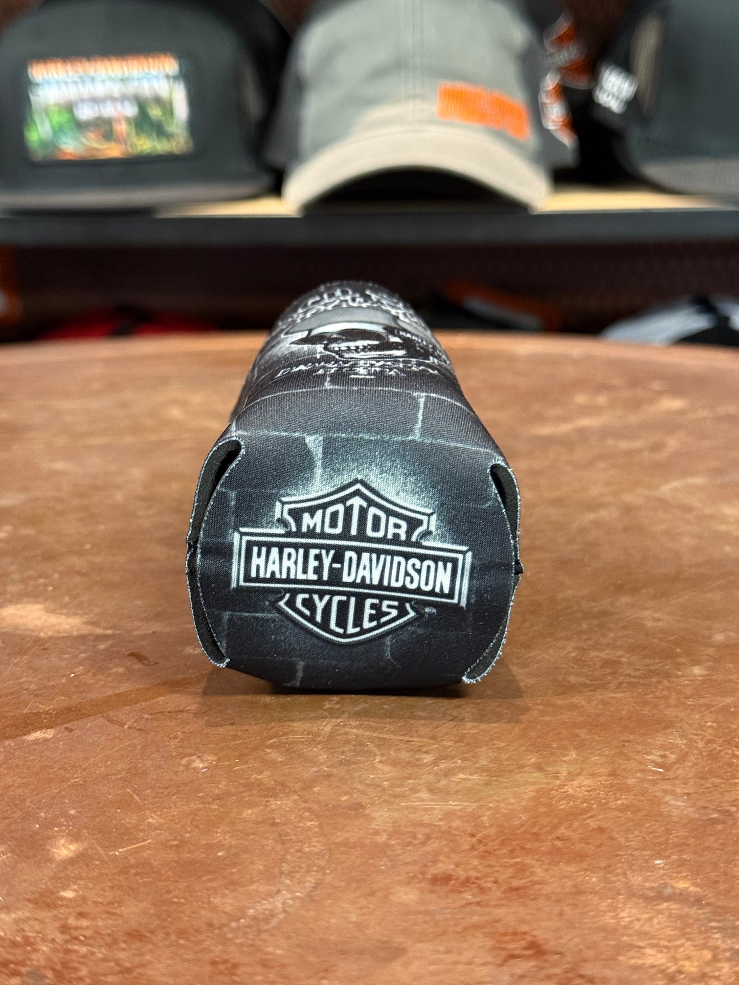 Beach Shack Skull Cap Can Koozie
