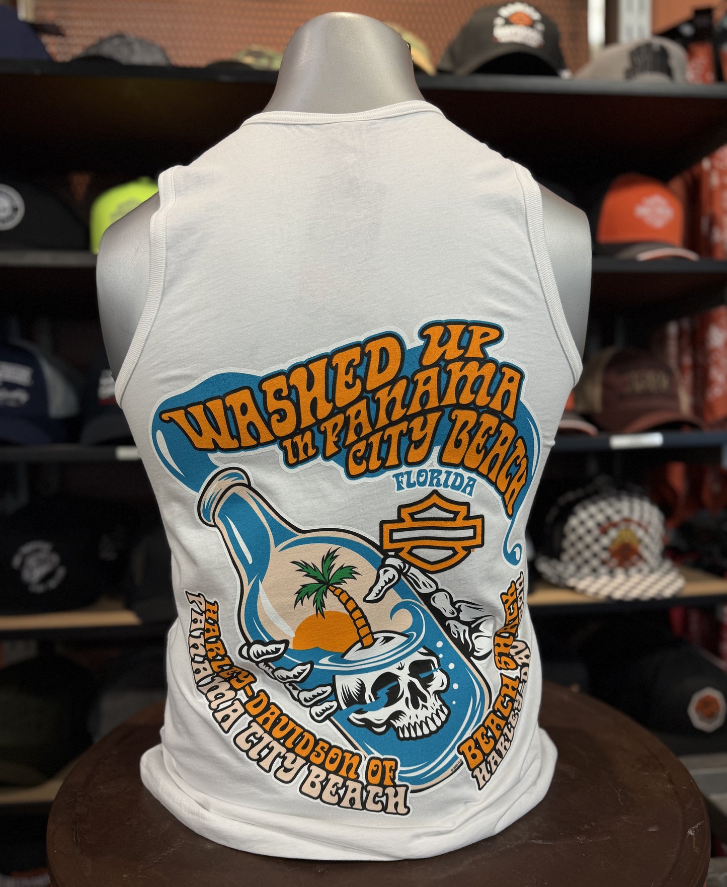 2026 Spring Rally Tank Top in White