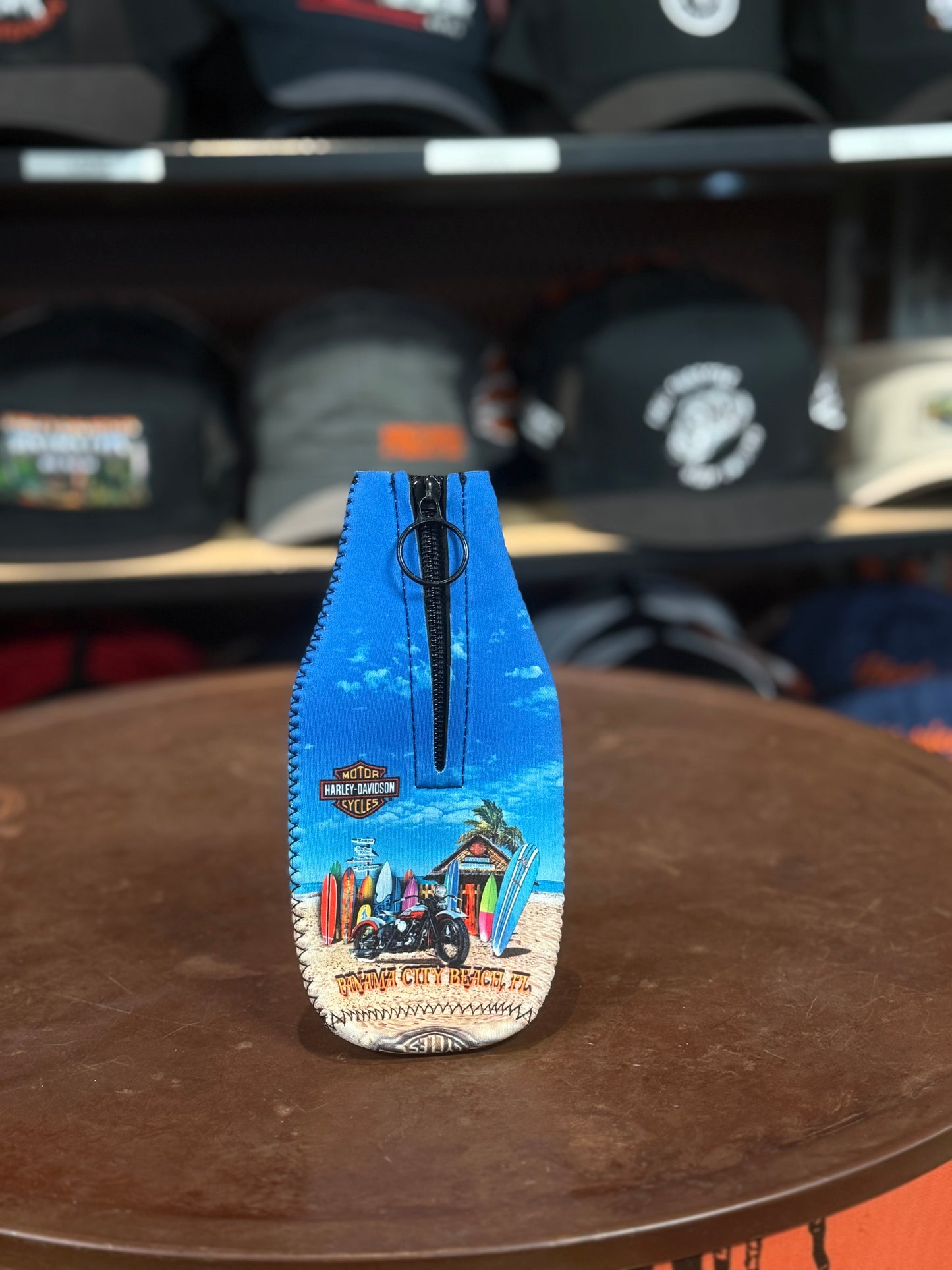Beach Shack Surfboard Bottle Koozie