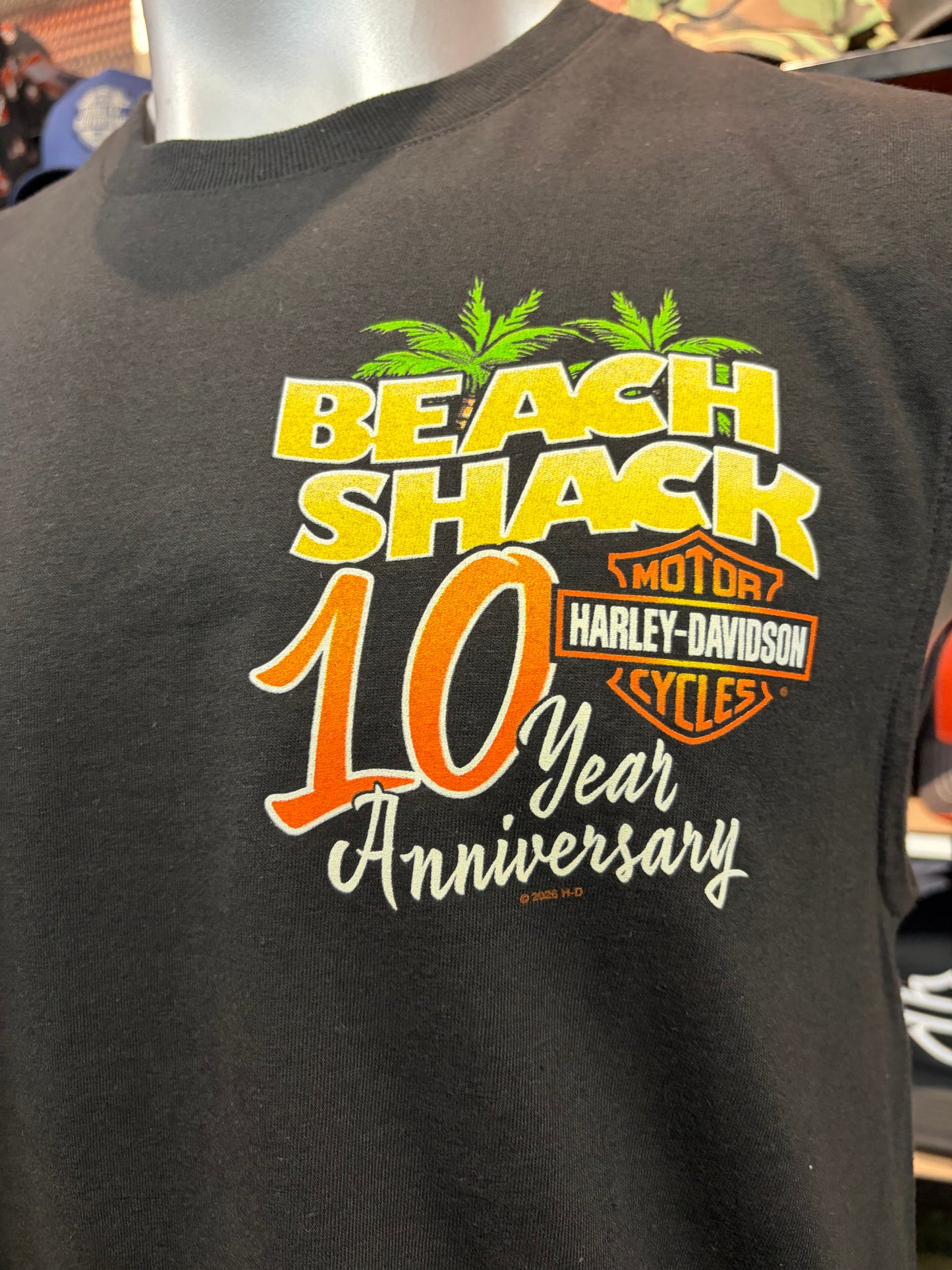 Beach Shack Limited 10 Year Anniversary Edition Short Sleeve in Black