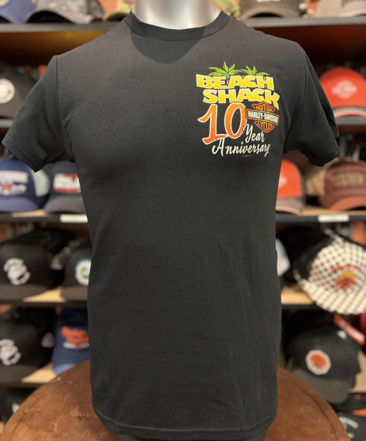 Beach Shack Limited 10 Year Anniversary Edition Short Sleeve in Black