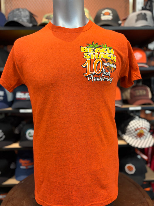 Beach Shack Limited 10 Year Anniversary Edition Short Sleeve in Antique Orange