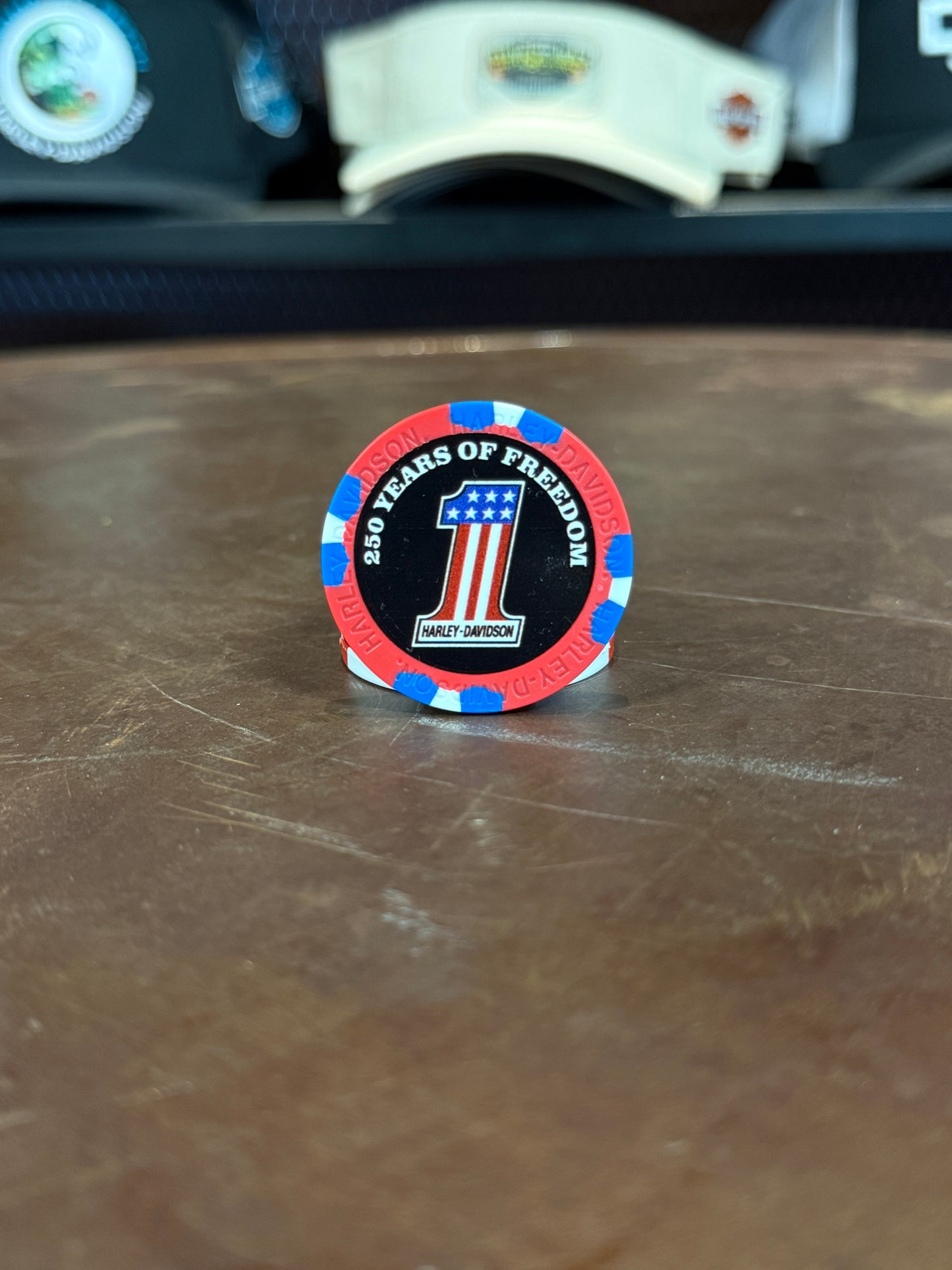 250th Anniversary USA Poker Chip