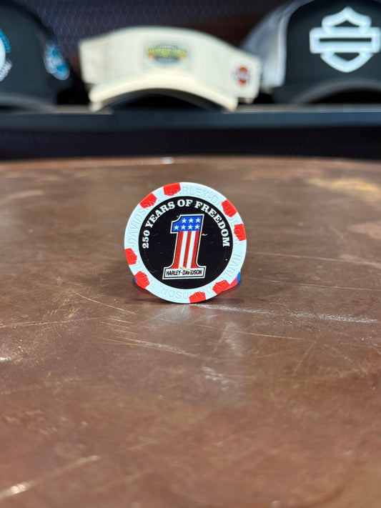 250th Anniversary USA Poker Chip