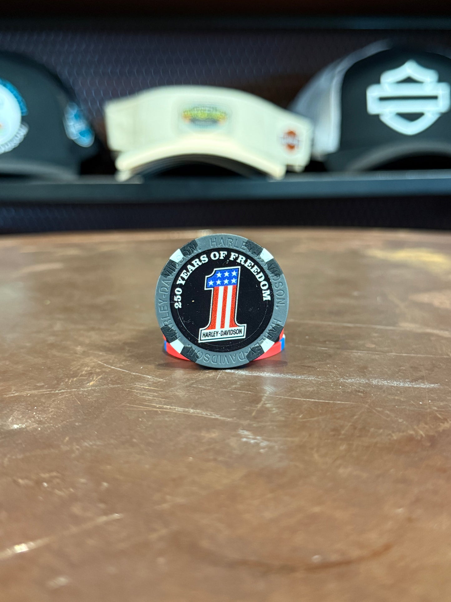 250th Anniversary USA Poker Chip