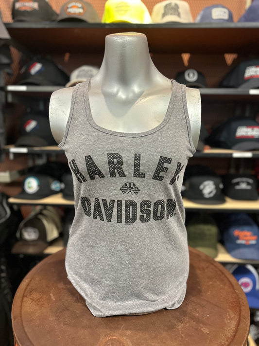 HD Dealer Checker Race Tank