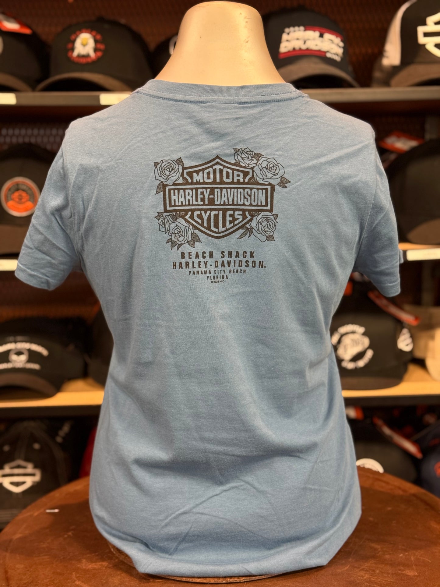 Beach Shack Short Sleeve Groovy Harley Tee