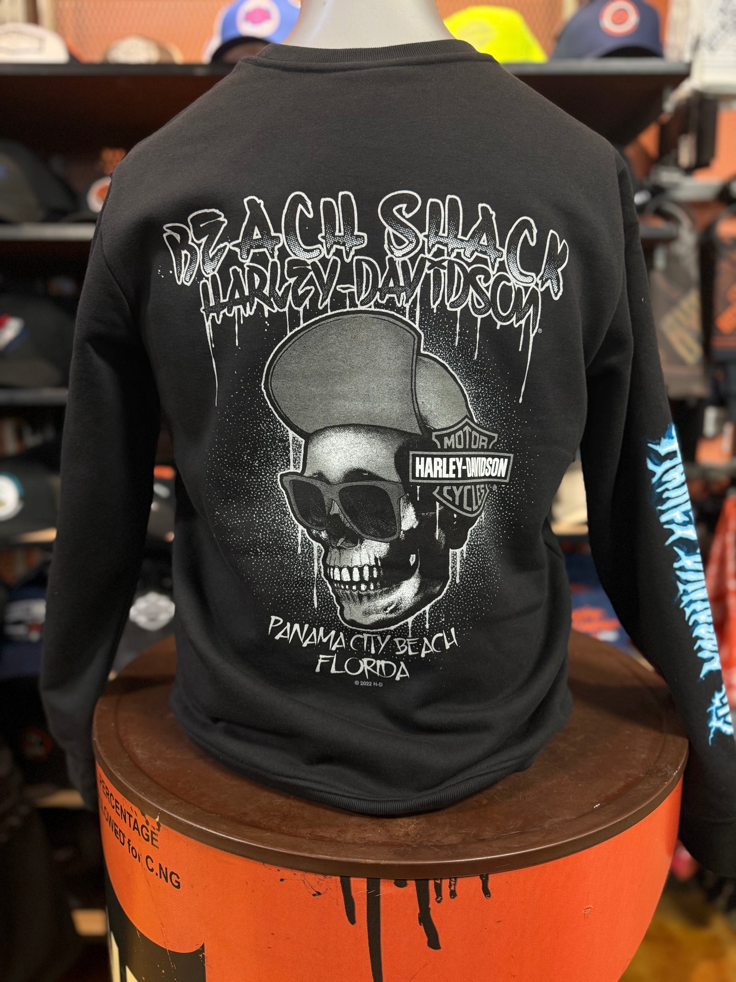 Beach Shack Electrified Crewneck