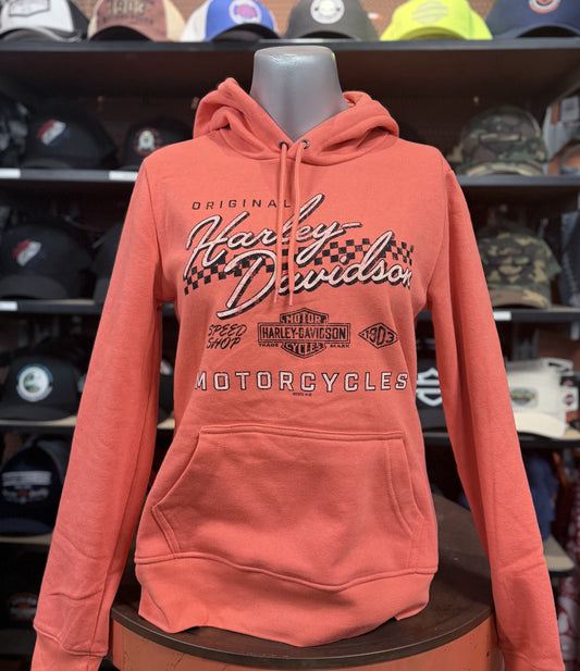 Dealer Women Fast Times USA Hooded Pullover