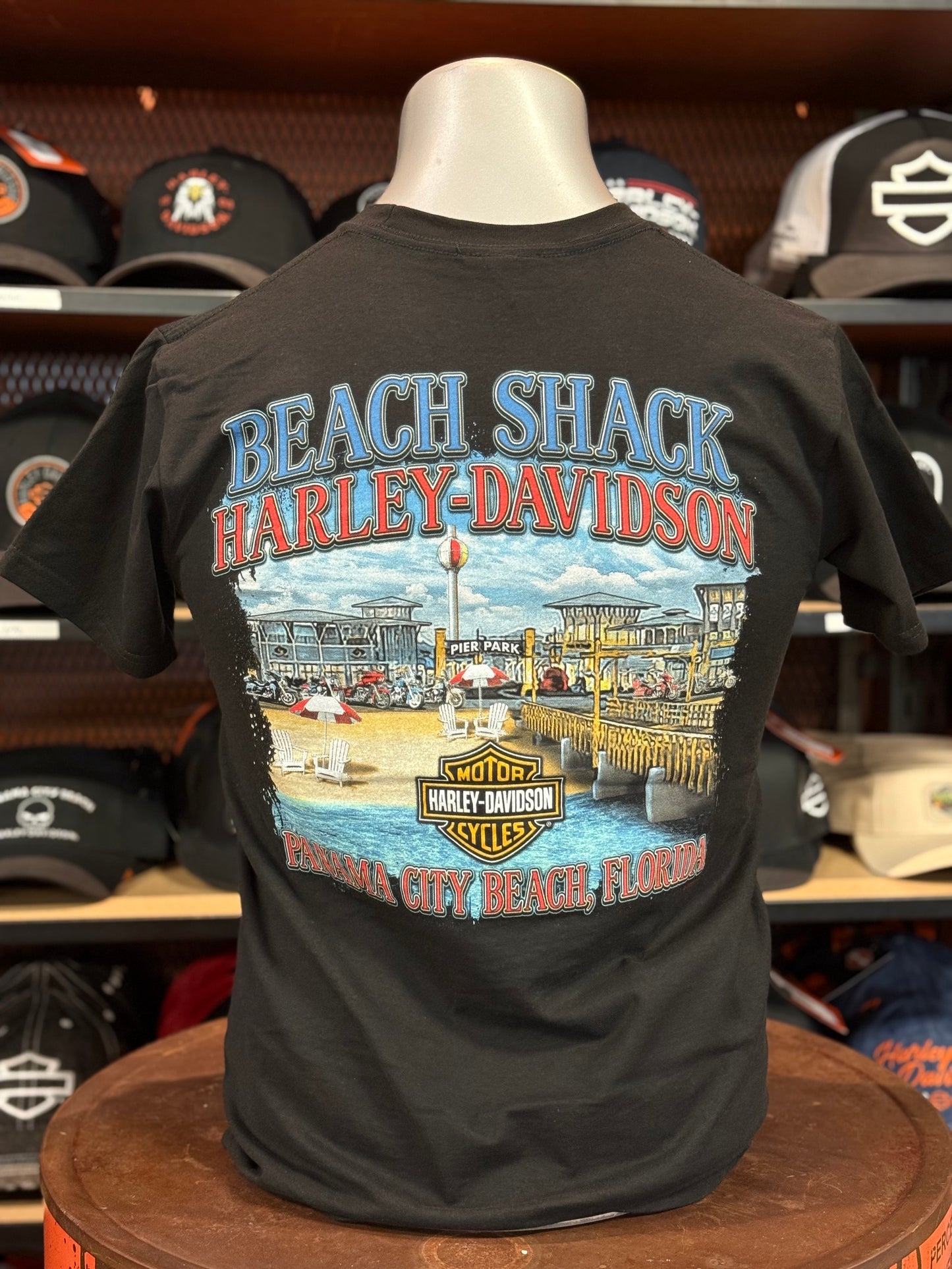 Beach Shack Short Sleeve Slant Tee