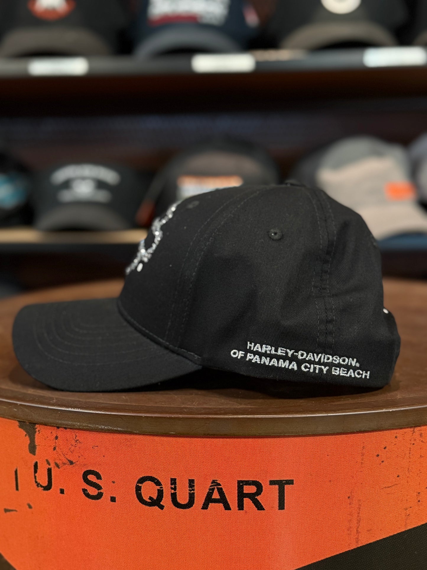 Dealer Bling Bar & Shield Custom Hat