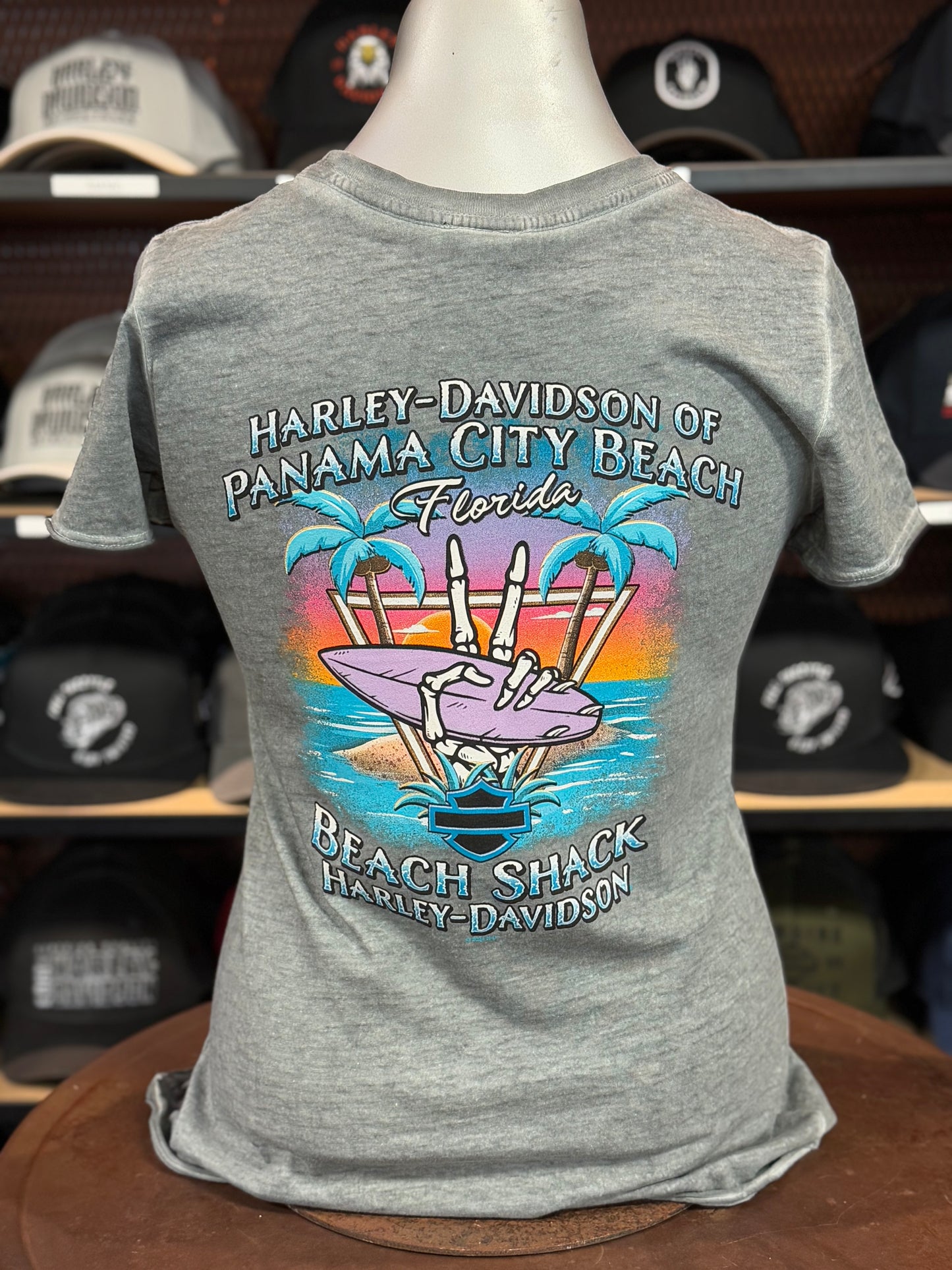 Dealer Women Mineral Wash Tee