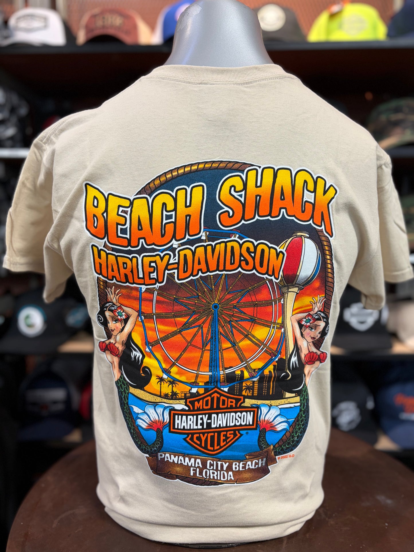 Beach Shack Short Sleeve Ball Drop Tee
