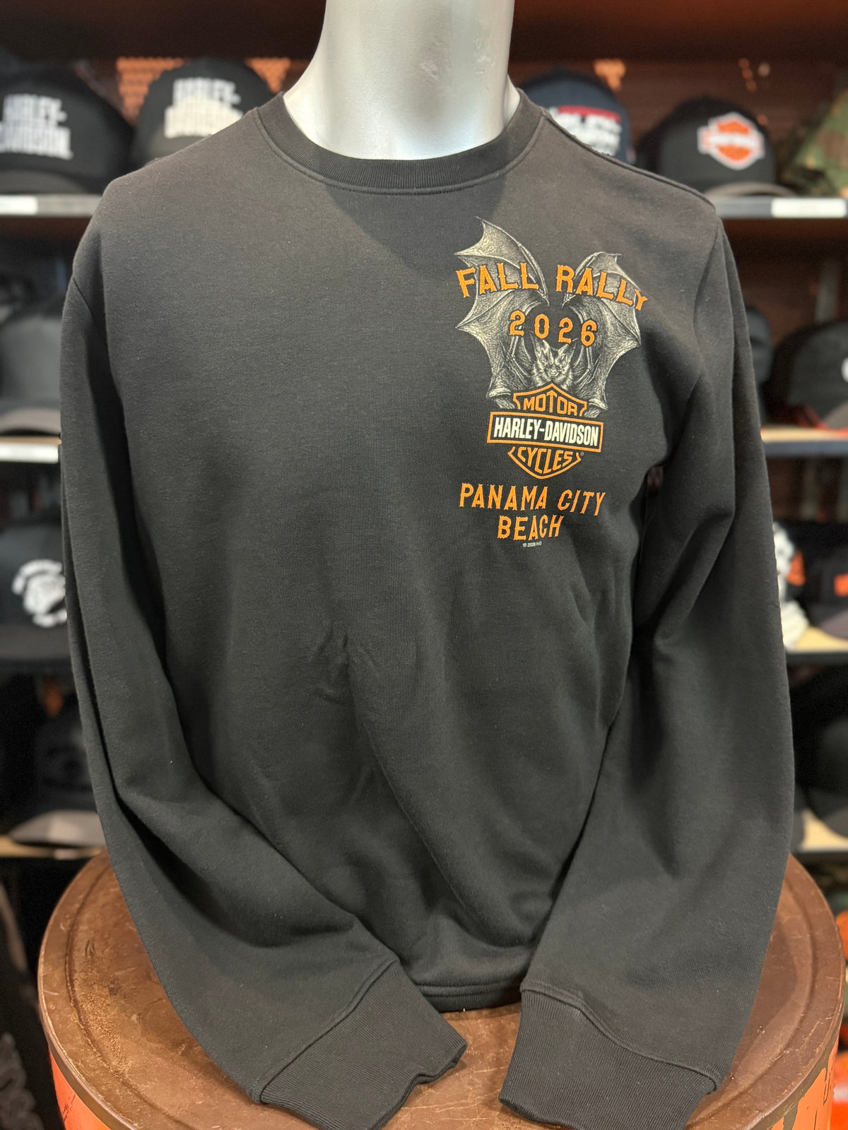 2026 Fall Rally Pullover in Black
