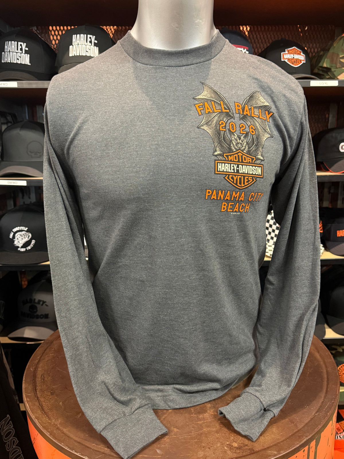 2026 Fall Rally Long Sleeve in Grey