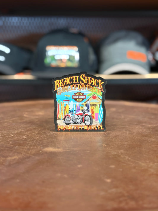 Beach Shack Surfboard Magnet