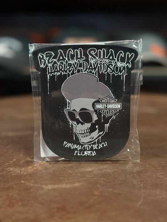 Beach Shack Skull Cap Magnet