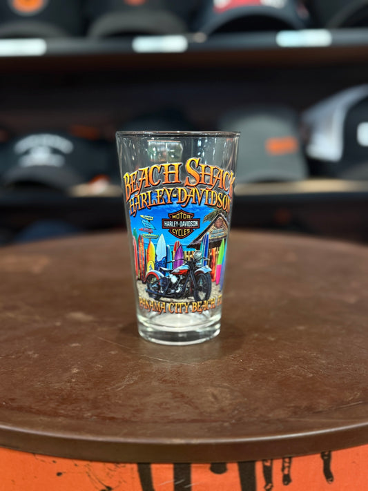 Beach Shack Surfboard Pint Glass