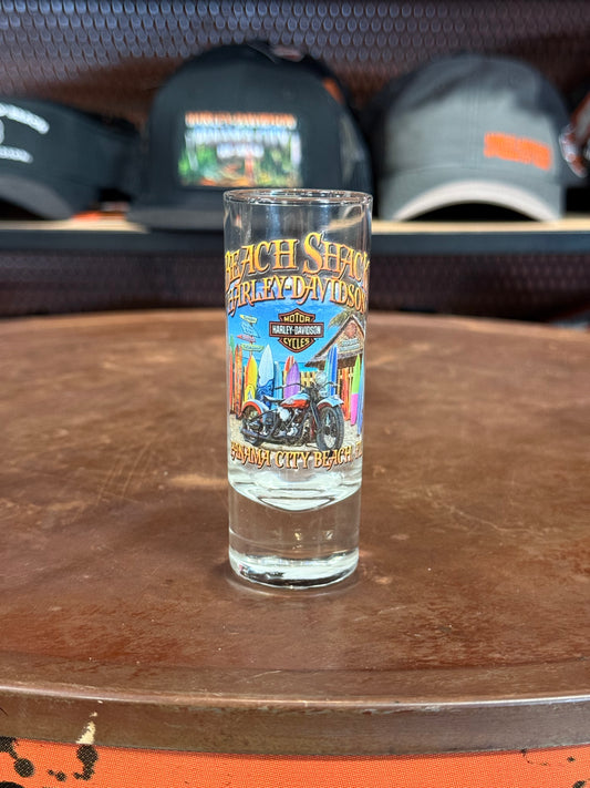 Beach Shack Surfboard Tall Shot Glass