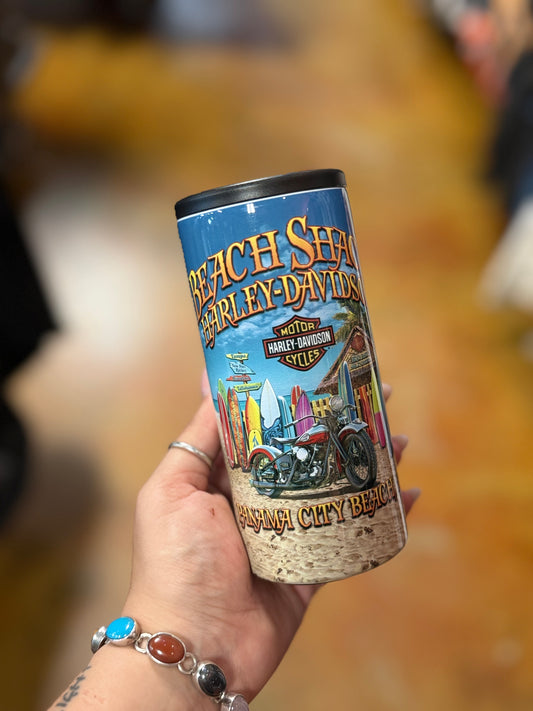 Beach Shack Surfboard Slim Koozie