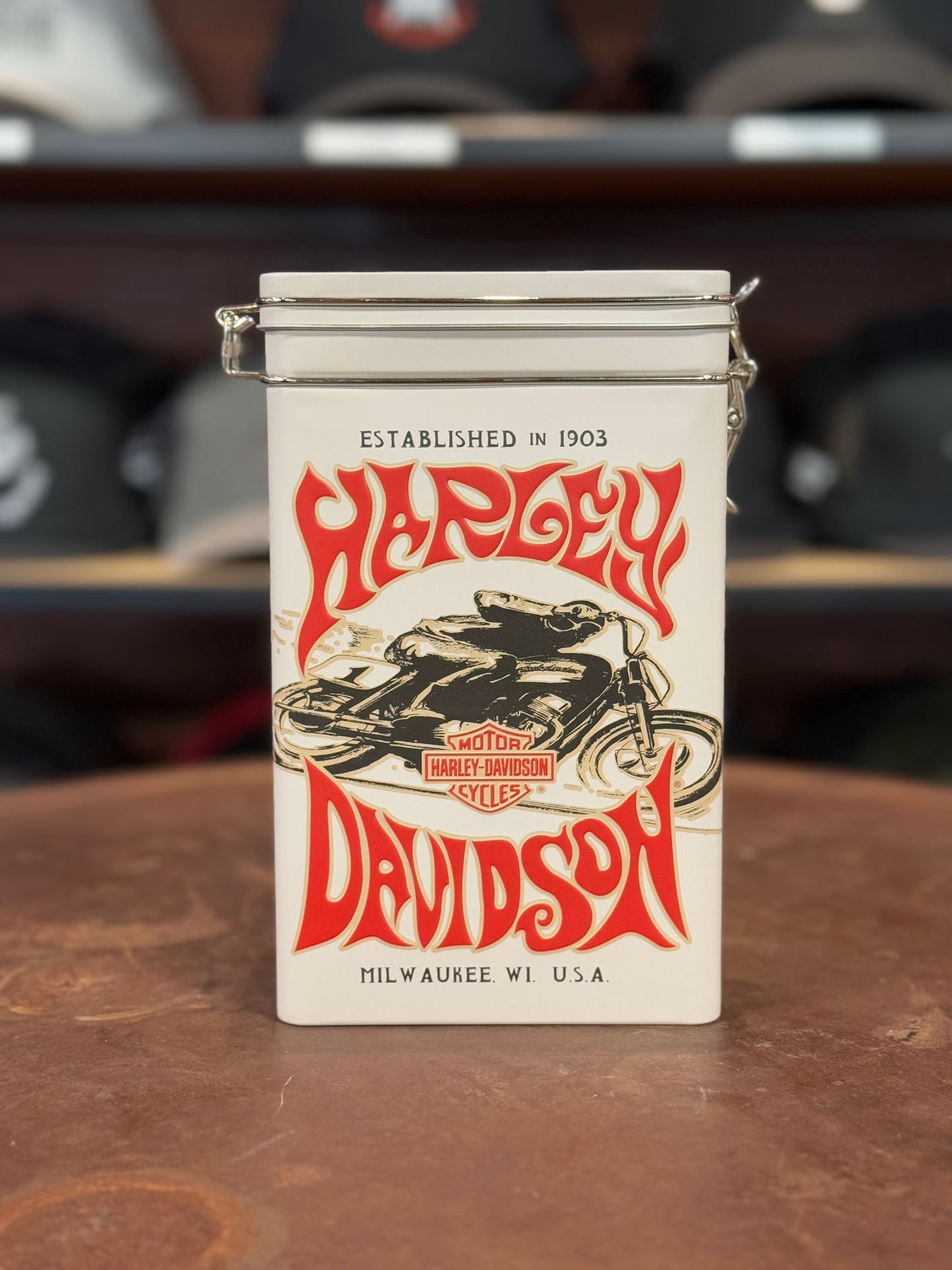 Harley-Davidson® 1970 Racer Storage Tin