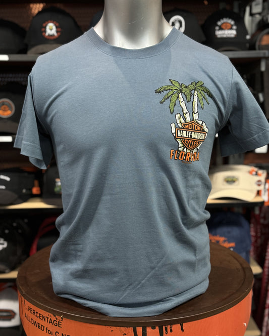 Dealer Wave Skull Men's Short Sleeve