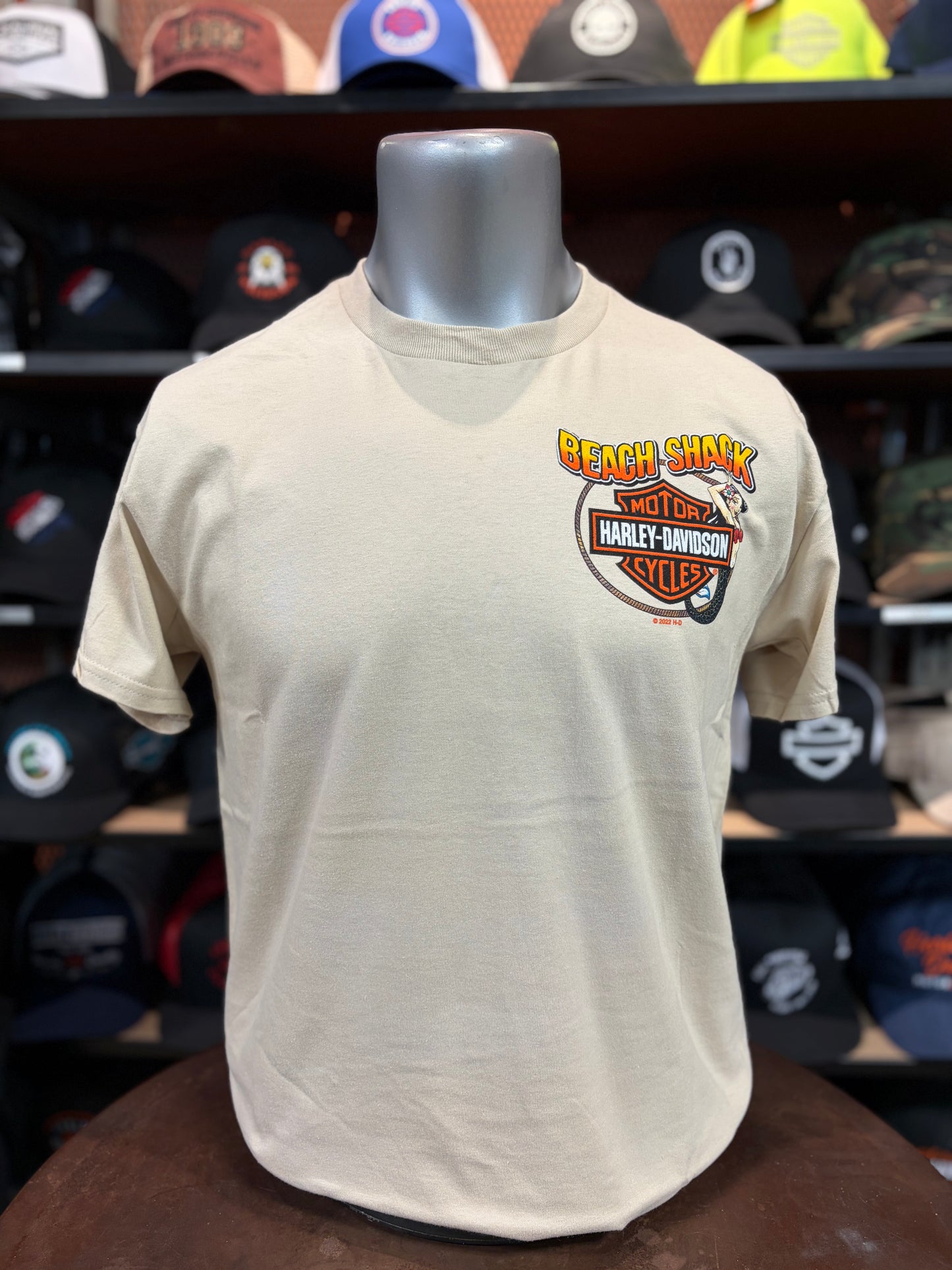 Beach Shack Short Sleeve Ball Drop Tee