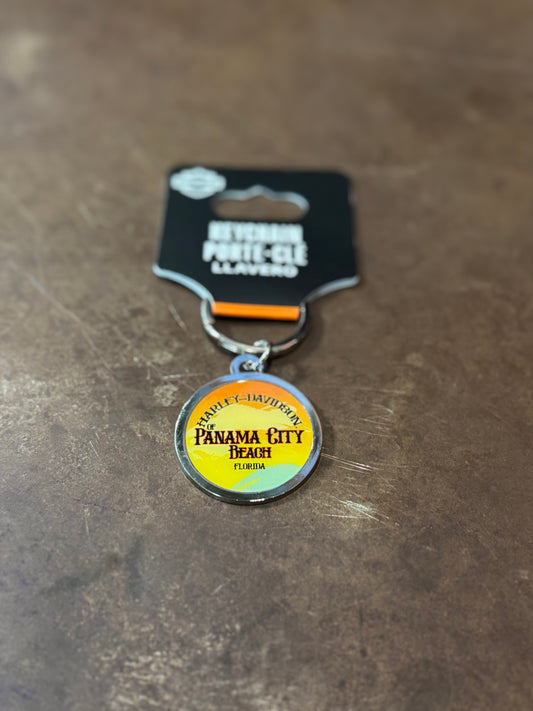 HD Dealer Sunset Round Key Chain
