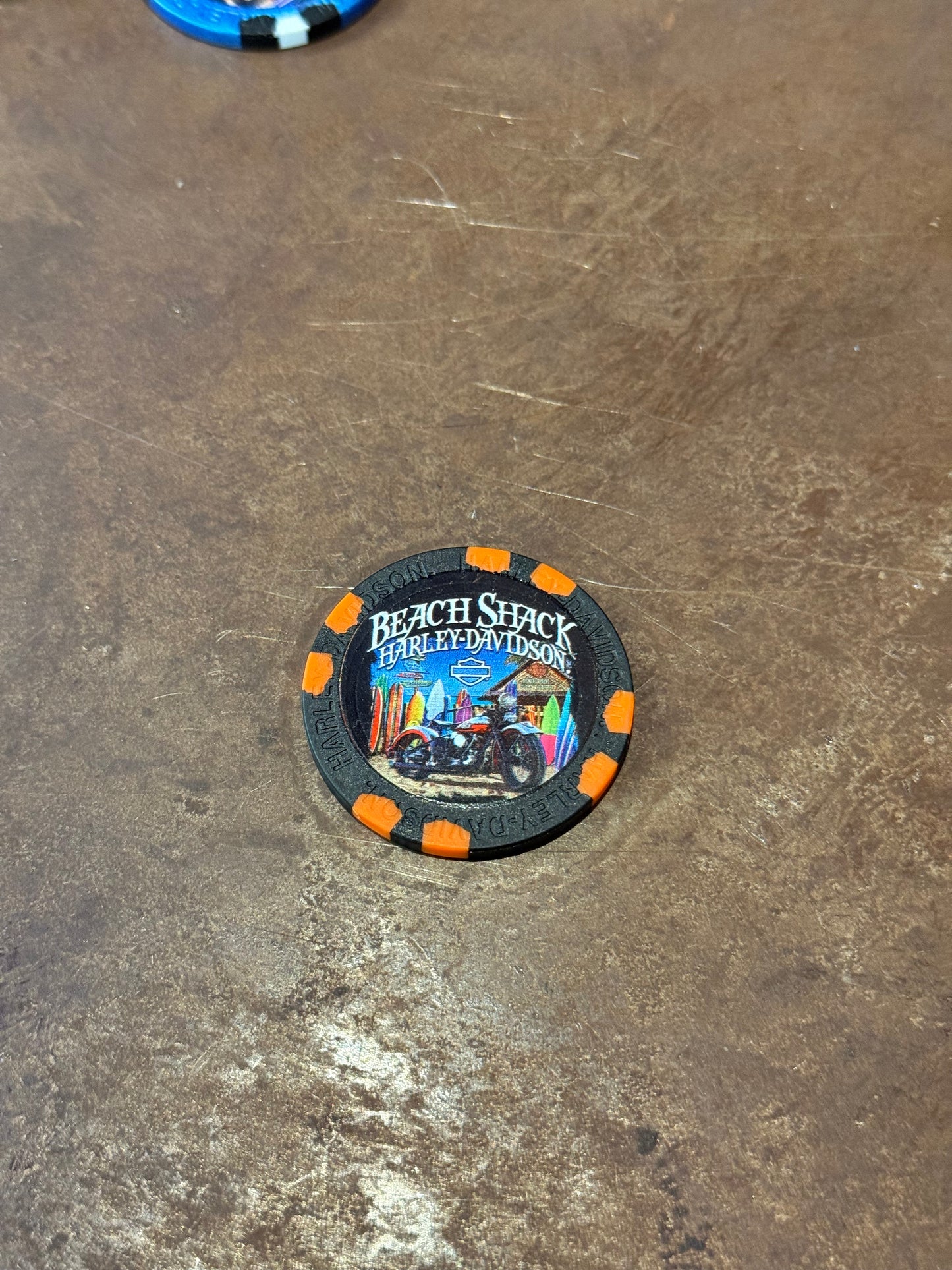 Beach Shack Poker Chip