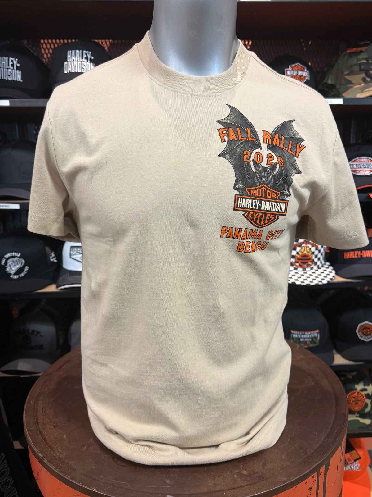 2026 Fall Rally Short Sleeve Tee in Antique White
