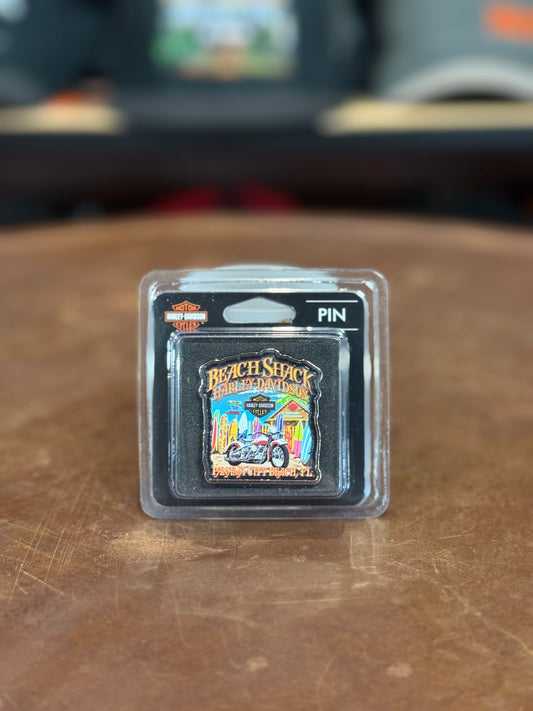 Beach Shack Surfboard Pin