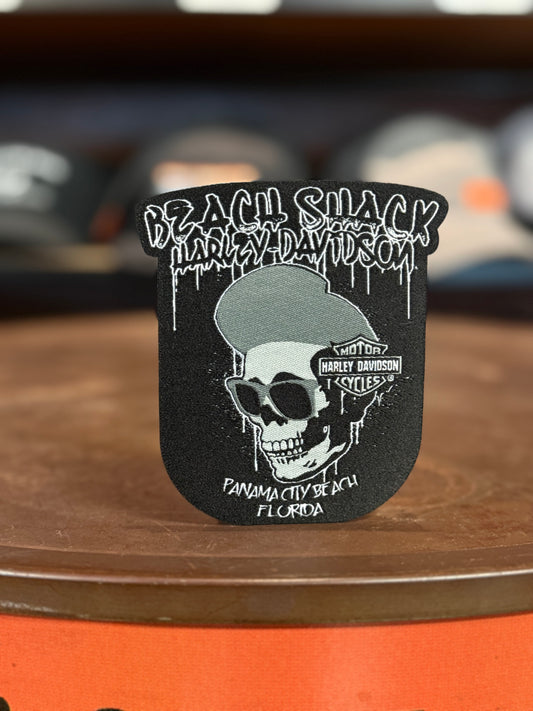 Beach Shack Skull Cap Patch