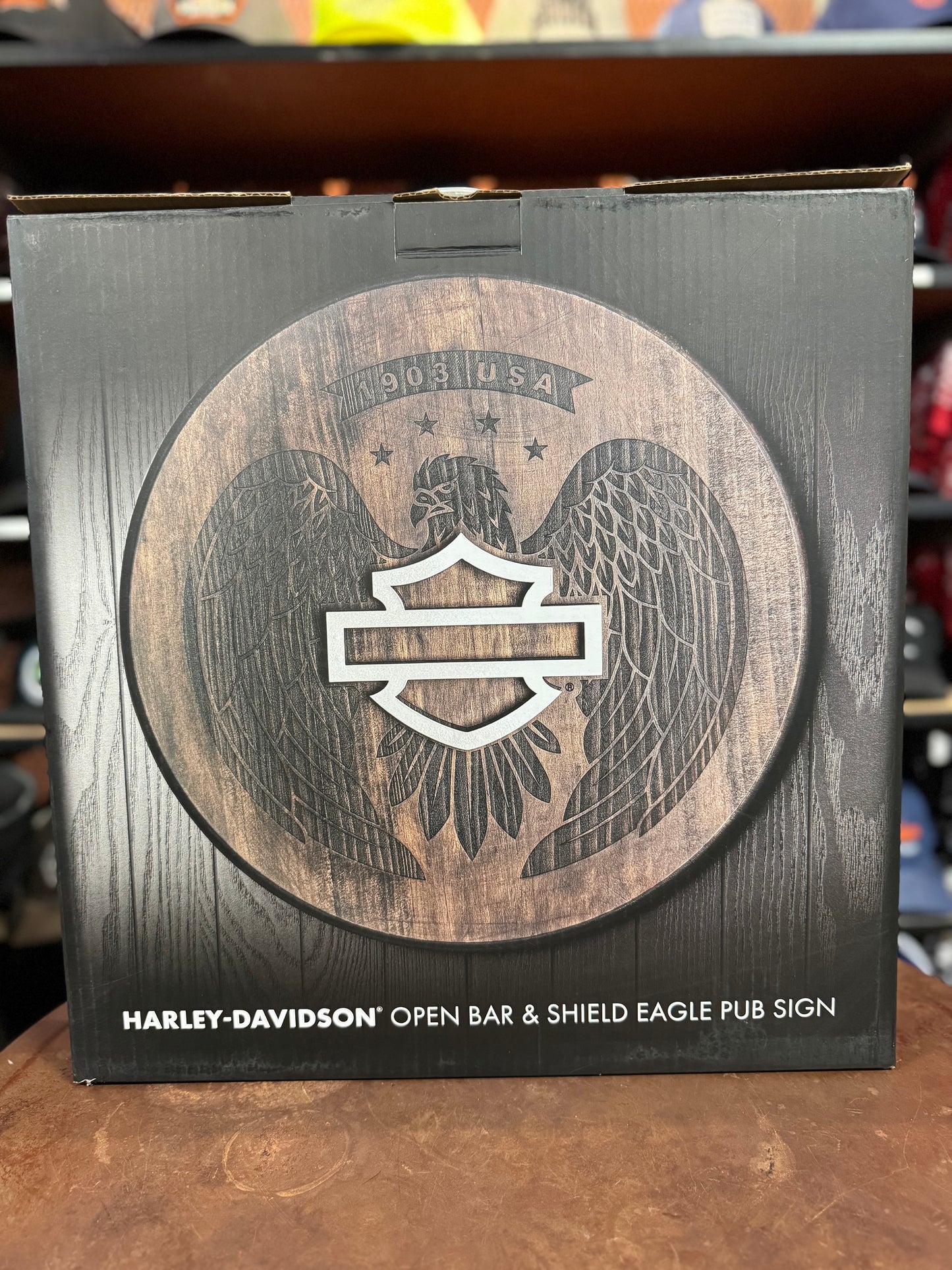 Harley-Davidson® Open B&S Pub Sign