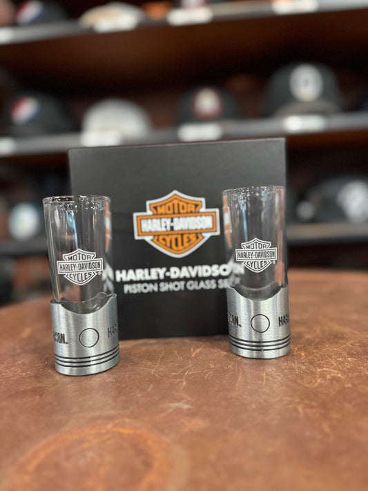 Harley-Davidson® Piston Shot Glass Set