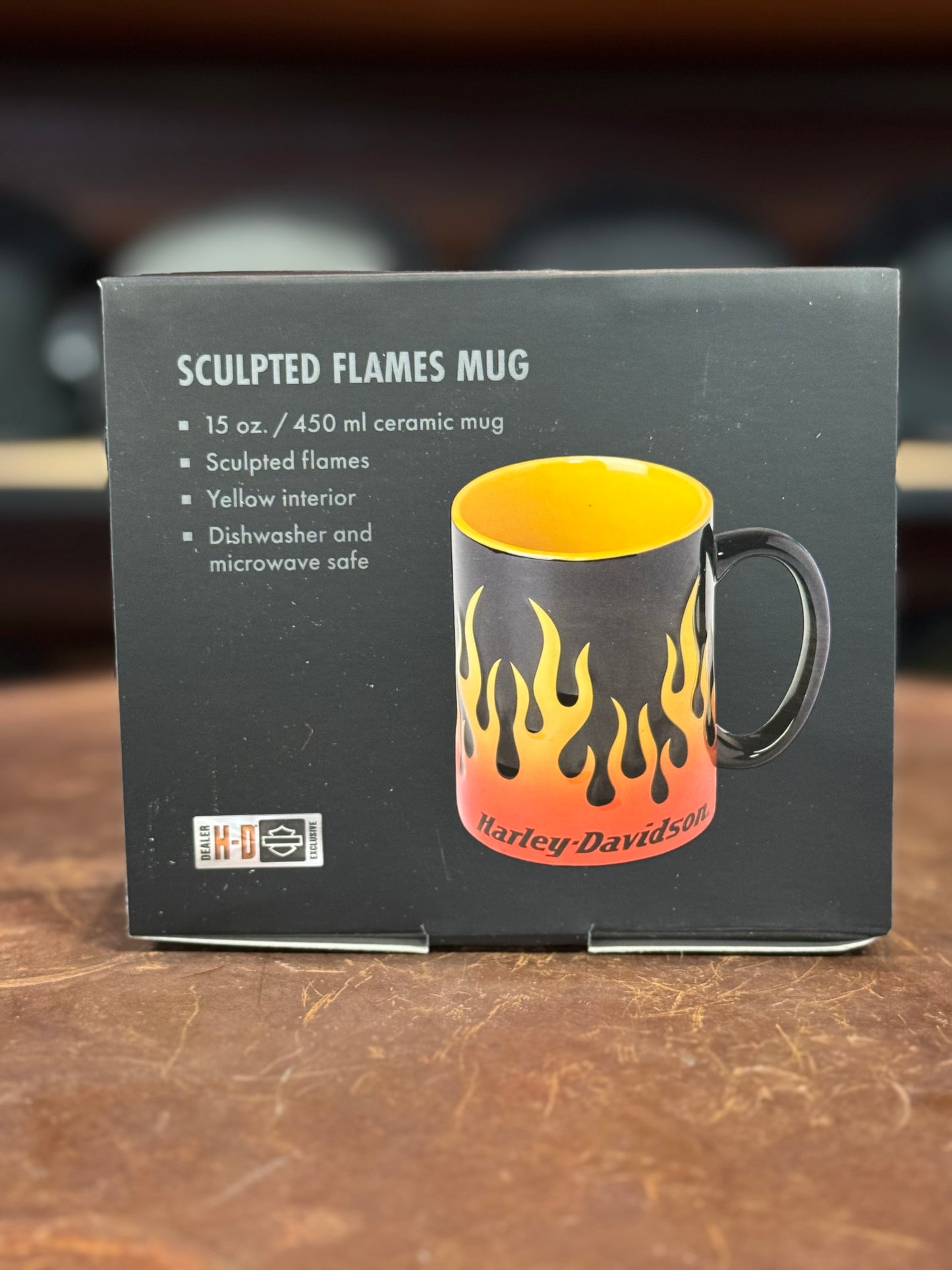 Harley-Davidson® Sculpted Flames Mug