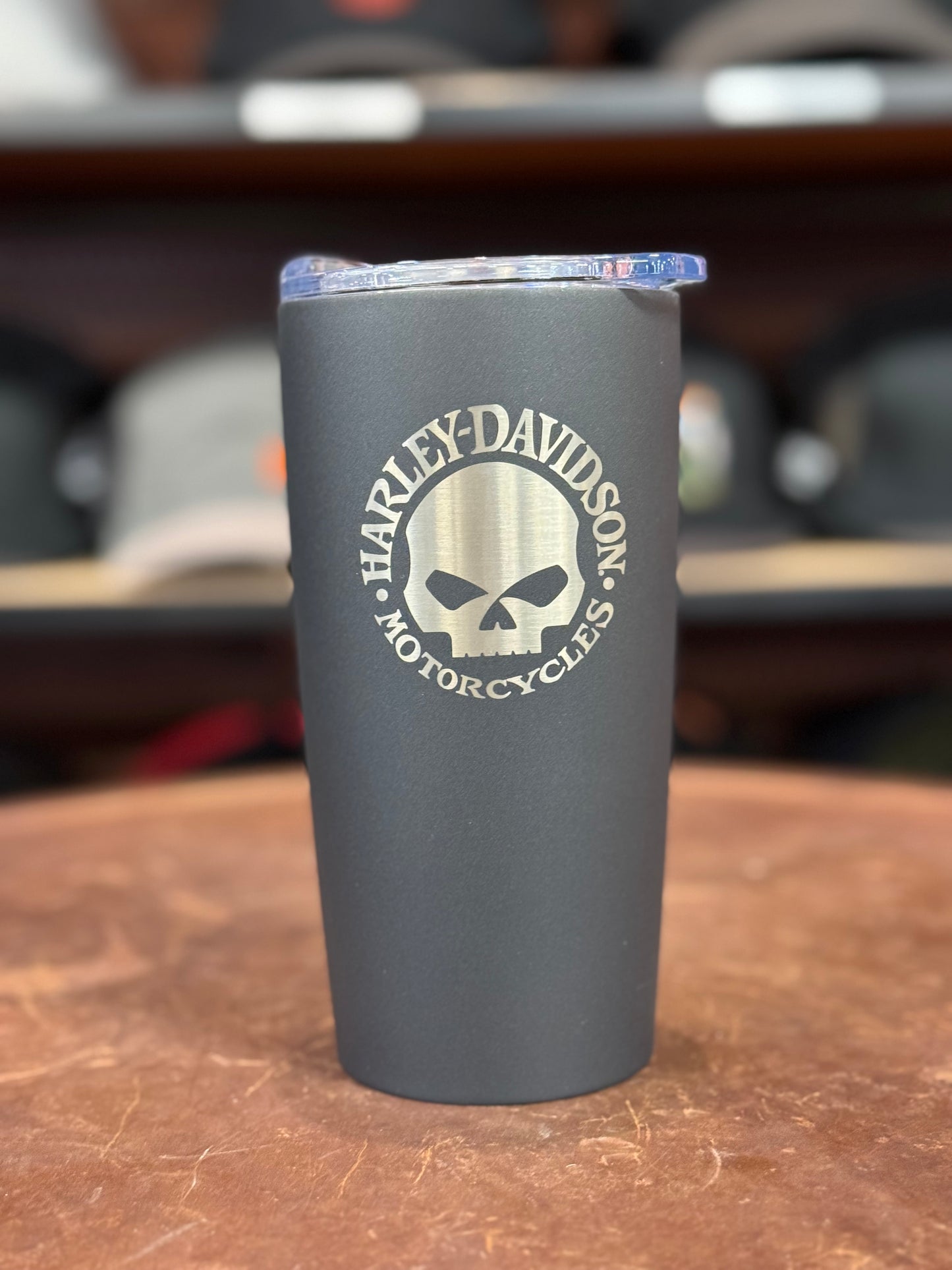 Harley-Davidson® Skull Travel Mug