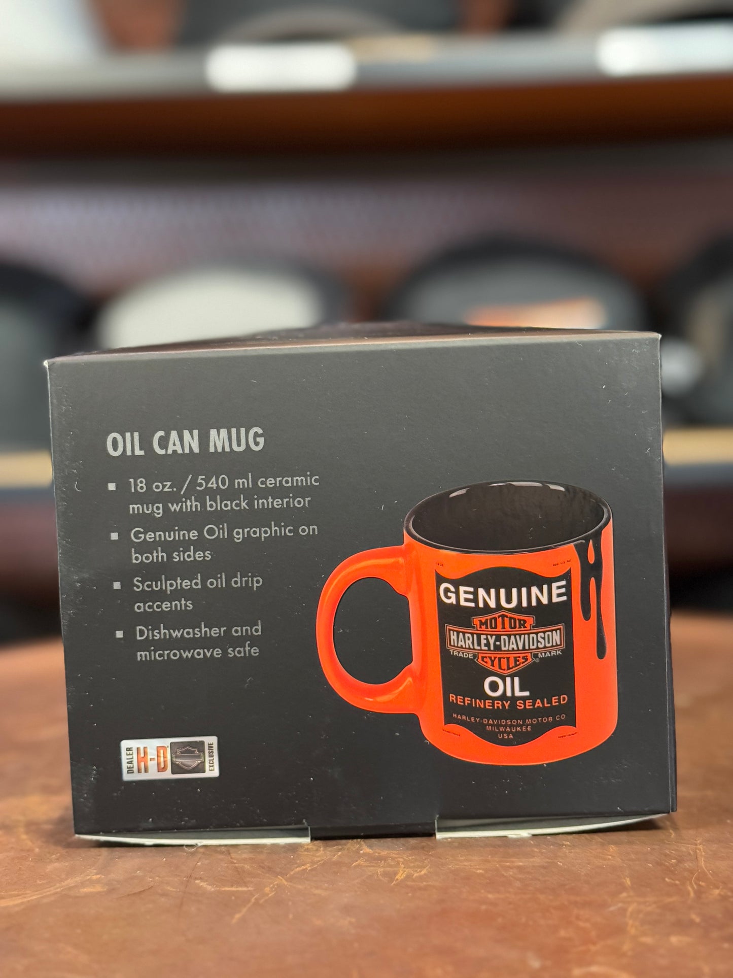 Harley-Davidson® Oil Can Mug