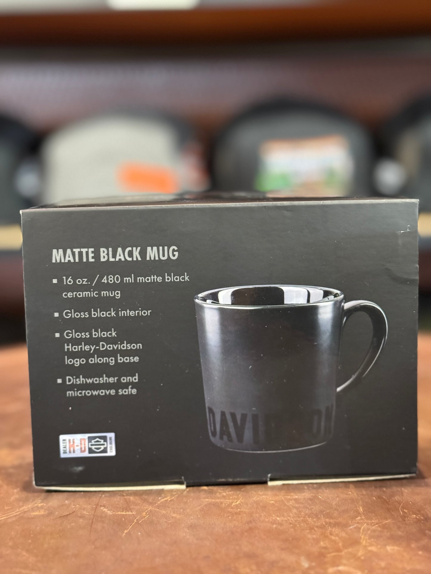 Harley-Davidson® Matte Black Mug