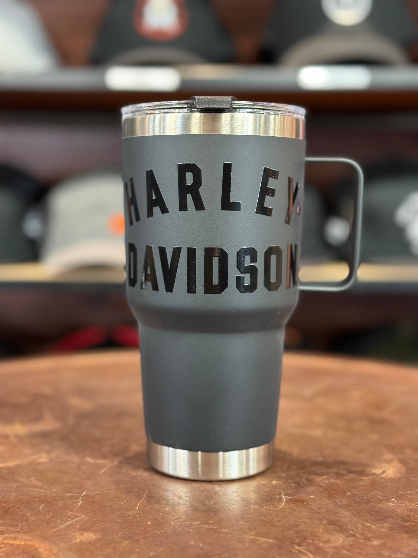 Harley-Davidson® Matte Black Travel Mug