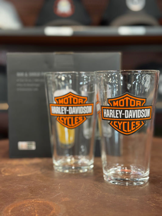 Harley-Davidson® Bar & Shield Pint Glass Set