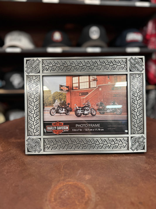 Harley-Davidson® Tire Tread Picture Frame