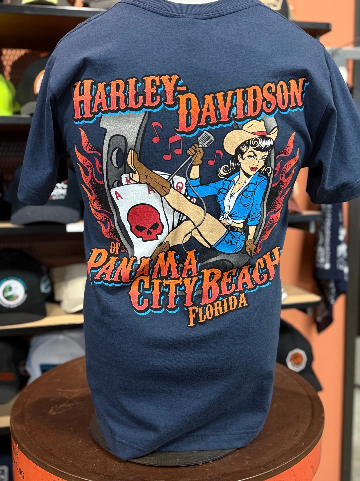 Dealer Jam Tee in Indigo