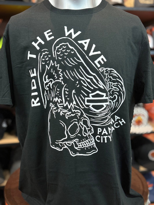 Dealer One Line Tee in Black Beauty