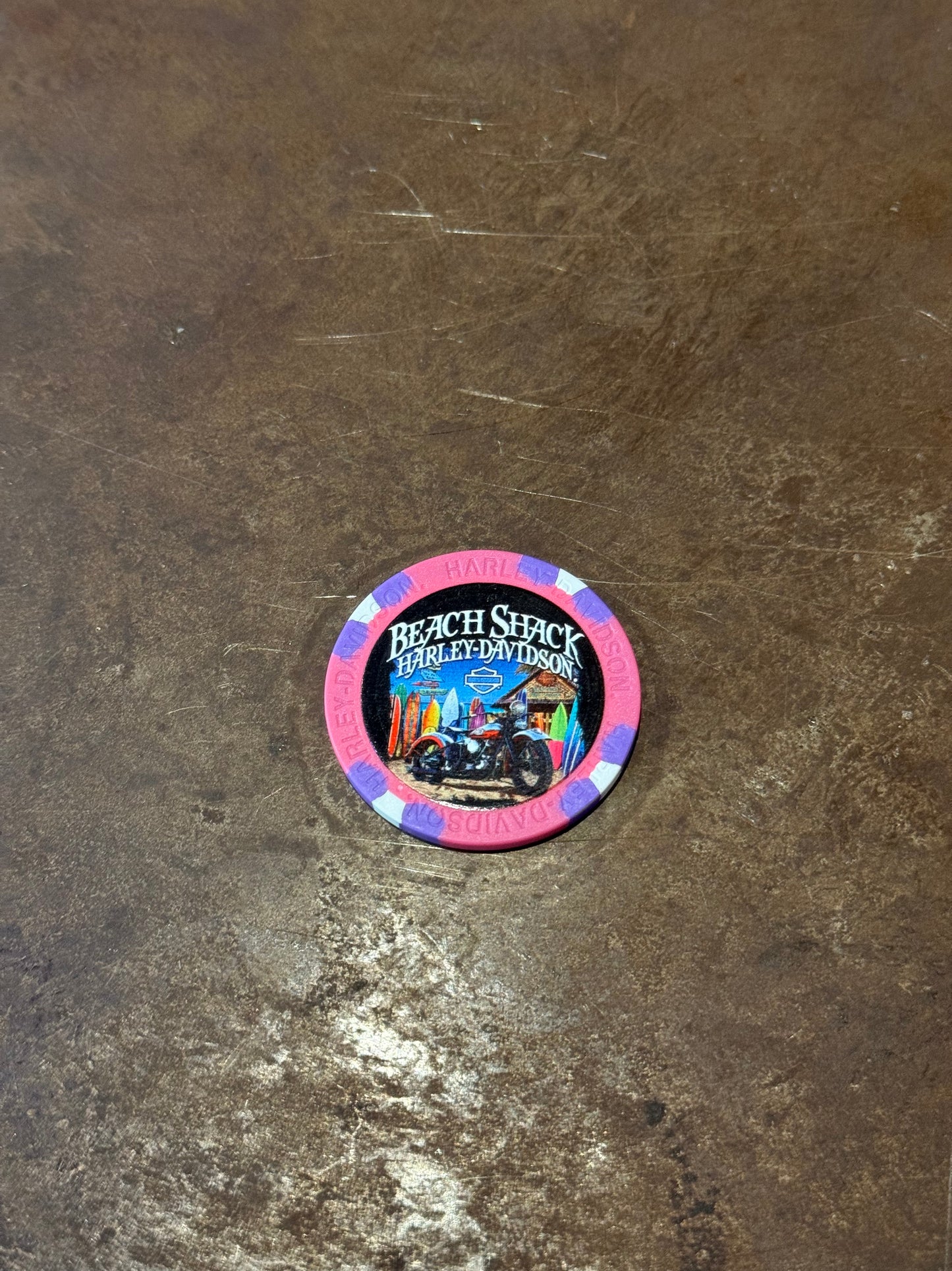 Beach Shack Poker Chip