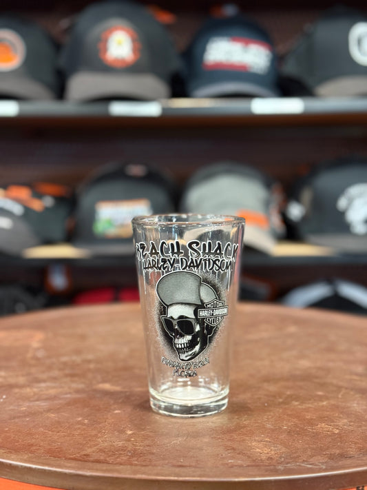 Beach Shack Skull Cap Pint Glass